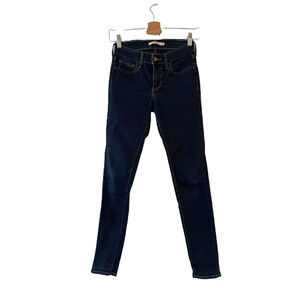 Levi's Size W25 x L30 Women's 311 Shaping Skinny Jeans Dark Wash 28" Inseam